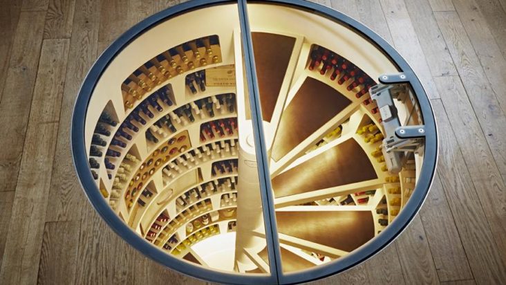 κελαρι κρασια κουζινα σπιραλ υπογειο